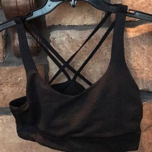 Zyia paisley strappy bra